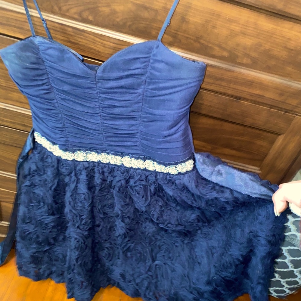 Dark Navy Homecoming Dress